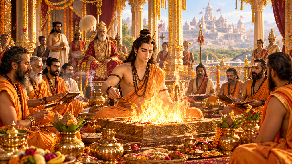 rishyashringa rishi shriram ke jija