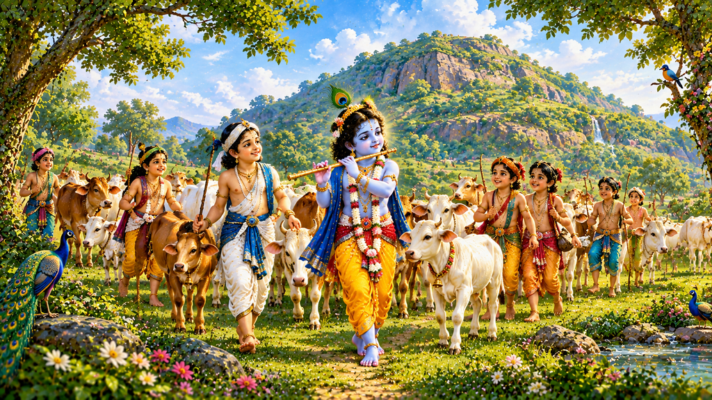 श्रीकृष्ण की गोपाल लीलाएँ