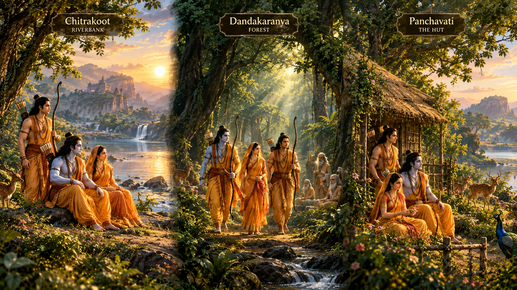 Ram Vanwas Journey Locations