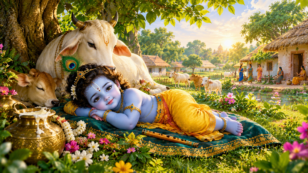 ऊत्कच और तृणावर्त वध