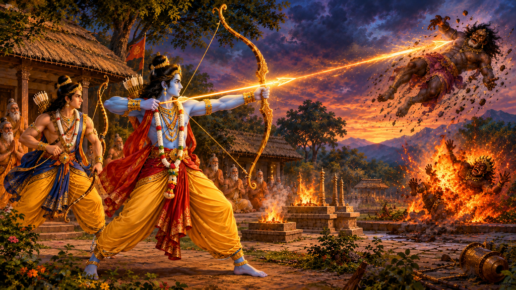 ramayan siddhashram marich subahu yuddh