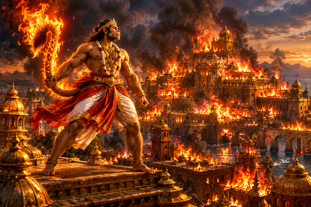 Hanuman Lanka Dahan