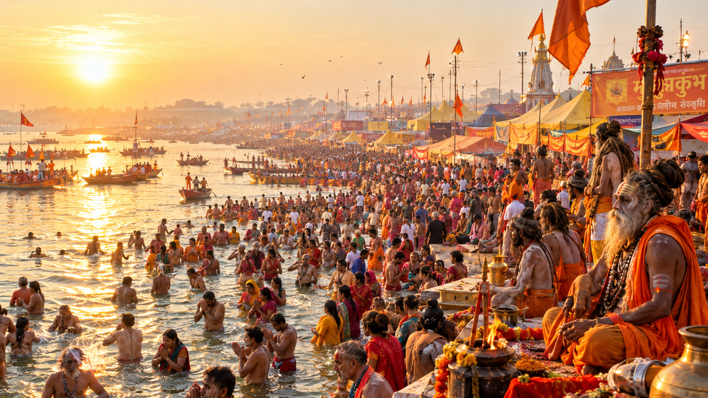 Kumbh Snan Dharm ya Punya