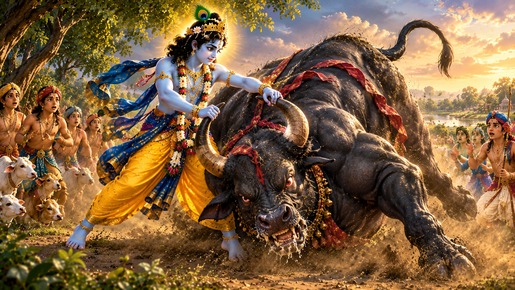 अरिष्टासुर वध कथा